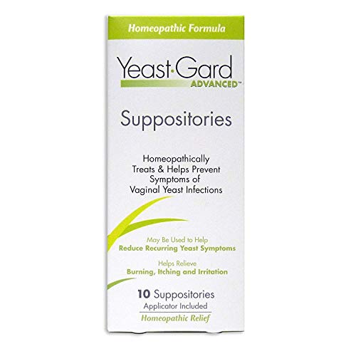 Yeast-Gard Advanced Homeopathic Suppositories 10 ea Women's Health