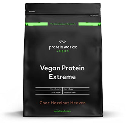 Protein Works - Vegan Protein Extreme | 29g Plant Based Protein | Added Vitamin Blend Protein Works
