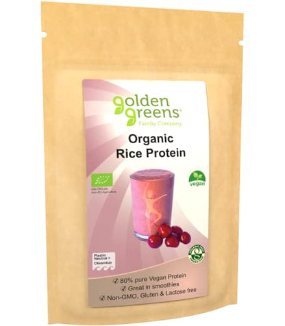 Golden Greens Organic Rice Protein Powder 250 g Golden Greens