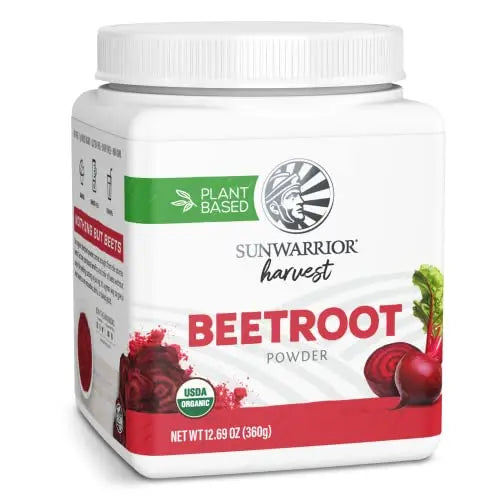 Sunwarrior Beet Root Powder Nitric Oxide Increase Stamina Blood and Flow Circulation Sunwarrior