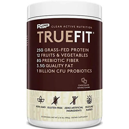 RSP NUTRITION AminoLean Pre Workout Energy (Pink Lemonade 30 Servings) with TrueFit RSP NUTRITION