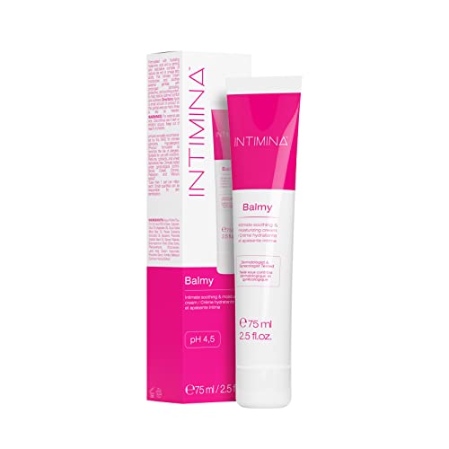 INTIMINA Balmy - Vaginal Moisturizer and Lubricant, Intimate Soothing and Moisturizing Cream