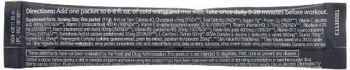 MenScience Androceuticals Pre-Workout Training Booster Formula, 0.4 oz