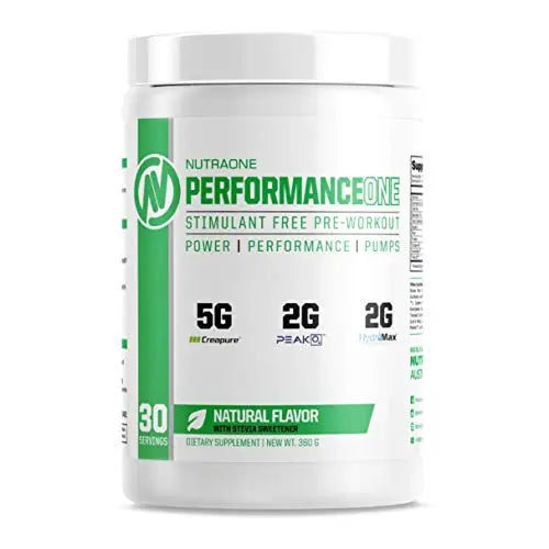 PerformanceOne Best Stimulant-Free Pre Workout Powder by NutraOne for Women and Men NutraOne Nutrition