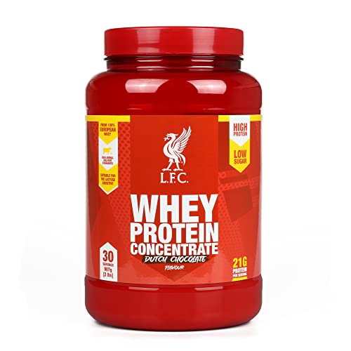LFC Whey Protein Powder Dutch Chocolate Flavour 908g 15.5g Naturally-Occurring BCAAs Vector Consumer