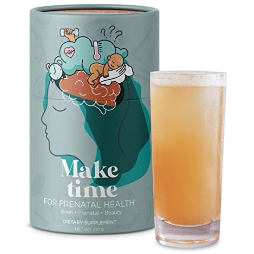 MAKE TIME Prenatal Health Powder Supplement for Women with Folate and Biotin MAKE TIME