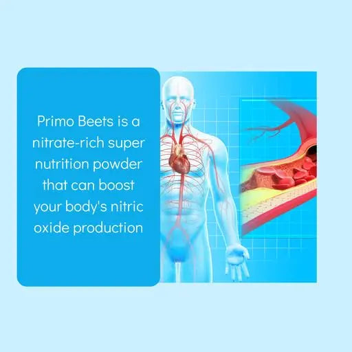 Consult Health Primo Beets Beet Root Powder Drink Mix with Nitrates - Supports Circulation Consult Health