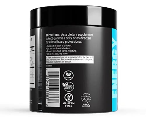 Cybergenics Pre Workout Gummies, Supports Energy Levels, Boosts Performance Cybergenics