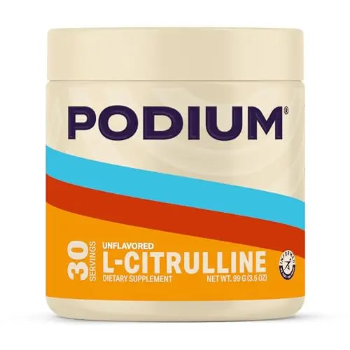 Podium Nutrition, Solos | L-Citrulline, 30 Servings, Unflavored, Boost Athletic Performance Podium Nutrition