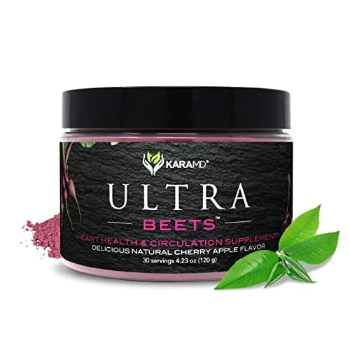 KaraMD UltraBeets - Beetroot Superfood Powder - Heart Health, Circulation & Energy KaraMD