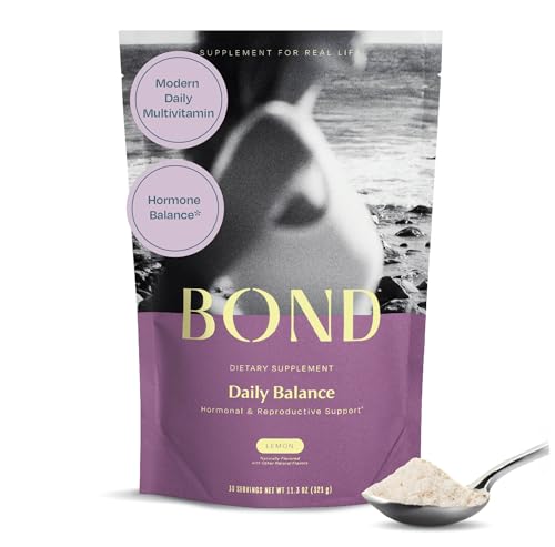 BOND Hormone Balance for Women - Prenatal Vitamins - Supports Menstrual Cycles BOND