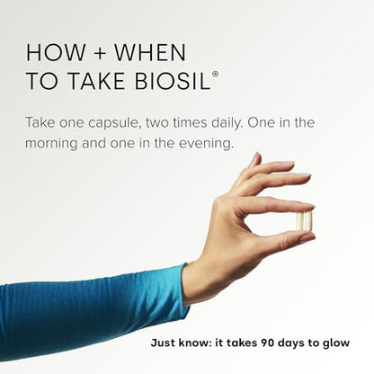 Biosil Collagen Generator - 60 Capsules - with Patented ch-OSA Complex - Generates & Protects Your Own Collagen BioSilBuy Supplements Australia