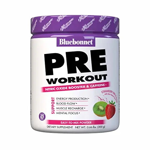 Bluebonnet Nutrition Extreme Edge Pre Workout, Muscle Recharging Formula, Increases Bluebonnet