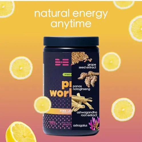 BEAM Be Amazing Vegan Stim Free Pre-Workout Powder | Energy Booster Powdered Drink BEAM