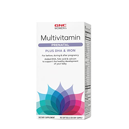 GNC Women's Multivitamin Prenatal Formula with DHA & Iron GNC