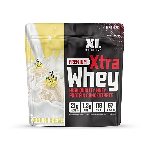 XL Nutrition Whey Protein | High Protein | Low Carbohydrates Protein Powder XL Nutrition