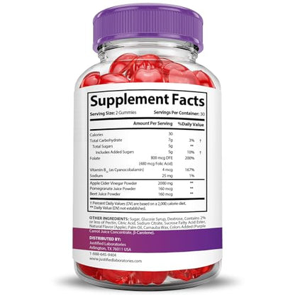 (3 Pack) Pure Slim Keto ACV Gummies Extreme 2000MG PureSlim Keto Gummies Advanced Justified Laboratories