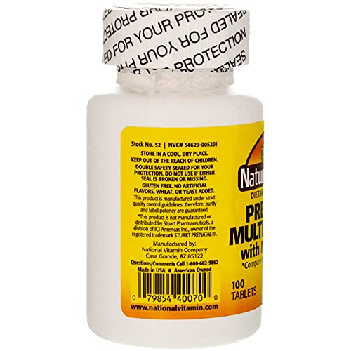 Nature's Blend Multivitamin Prenatal Formula 100 CT (Pack of 2) Nature's Blend
