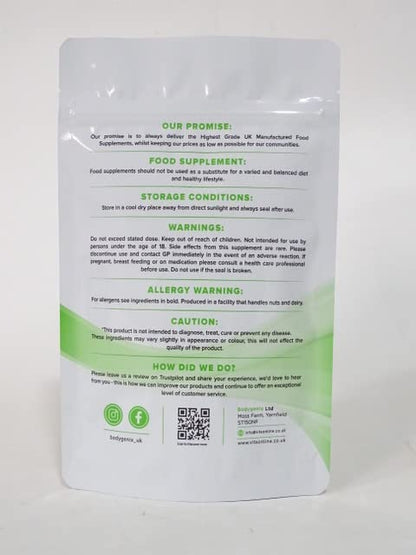 Bodygenix Rutin 500mg Tablets CAPILLARIES, VARICOSE Veins, Hemorrhoids Veg Friendly - UK Made (120) 4 Month Supply BodygenixBuy Supplements Australia