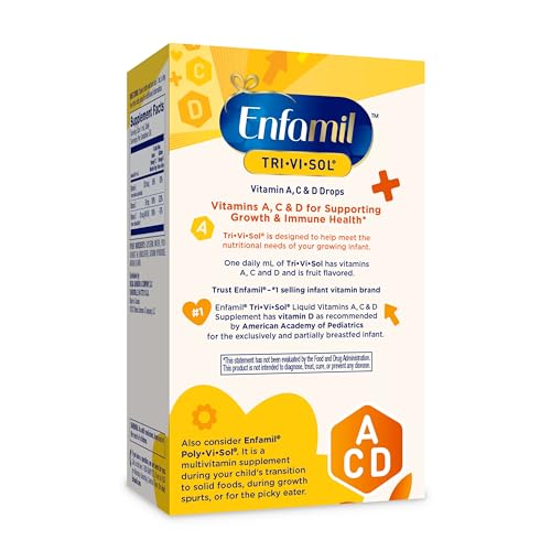 Enfamil Prenatals & Baby Vitamins Tri-Vi-Sol Vitamin A, C & D Multi-Vitamin Drops Enfamil Prenatals & Baby Vitamins
