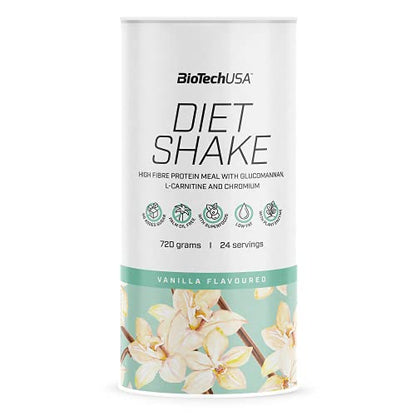 BioTechUSA Diet Shake | High-Protein, Low-Fat | with Superfoods, Chromium, Glucomannan BioTechUSA