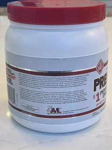 Advanced Molecular Labs - Pre Workout Powder, Increases Drive, Performance Enhancer AML ADVANCED MOLECULAR LABS