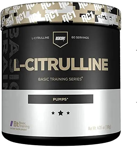 REDCON1 L-Citrulline Pump Formula - Keto Friendly & Gluten Free Nitric Oxide Boosting REDCON1