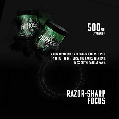 Pathogen Pre Workout - Energy Boosting Preworkout Powder, Energy Inducing Stimulants Outbreak
