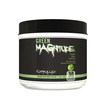 CONTROLLED LABS Green Magnitude Supplement, Synergistic Creatine Formula Powder CONTROLLED LABS