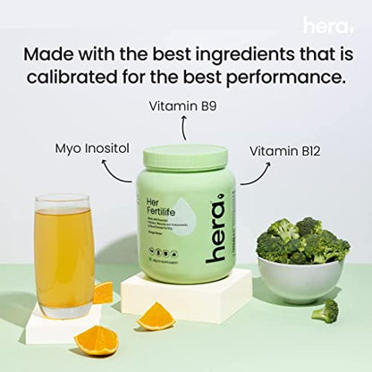 Verem Her Fertilife - Boosts Fertility - Vitamin B12, Inositol, and Folate - 300g Verem