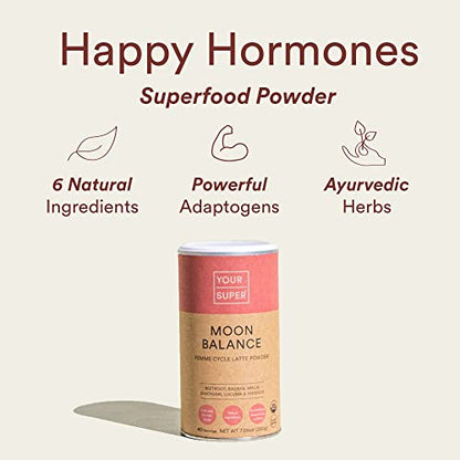 Your Super Moon Balance Superfood Powder – Natural Hormone Balance for Women Your Super