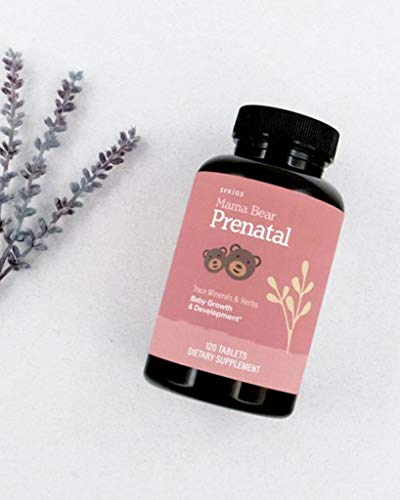 Sprigs Mama Bear Prenatal Vitamins-Capsule,Organic, 120 Tables AMIAEDU
