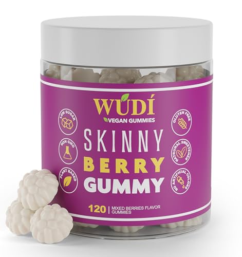 Wúdí Skinny Berry Gummy - Detox, Metabolism & Energy Booster, Plant Based Healthy Wúdí