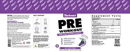 BlueBonnet Nutrition Extreme Edge Pre workout, Increases Nitric Oxide (NO) levels Bluebonnet