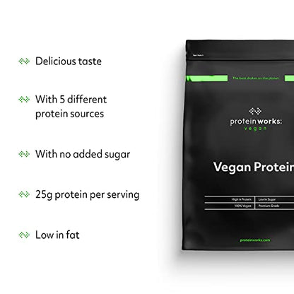 Protein Works - Vegan Protein Powder | Plant Based Protein Shake | Vegan Blend | Gluten Free Protein Works