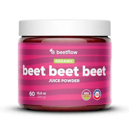 Beet Beet Beet - Organic Beet Juice Powder Healthy Blood Pressure, Cholesterol BEETFLOW
