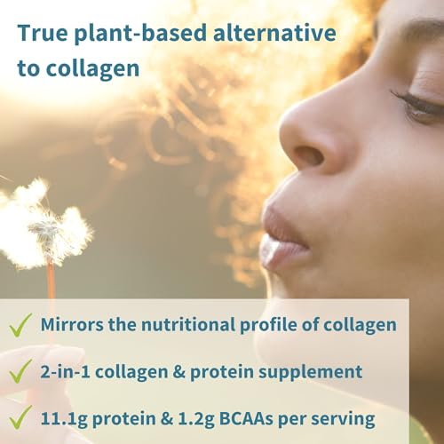 Vegan Collagen Powder, Plant-Based Peptide Protein Supplement with Glycine, 21 Amino Acids & Vitamin C, Complete Collagen Igennus Healthcare NutritionBuy Supplements Australia