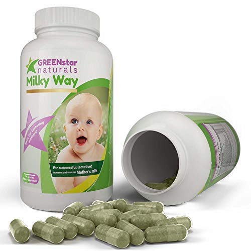 Breastfeeding Supplement Lactation Support for Increased Breast Milk, Lactation Supplement Capsules GREENSTAR NATURALS
