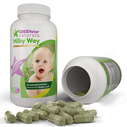 Breastfeeding Supplement Lactation Support for Increased Breast Milk, Lactation Supplement Capsules GREENSTAR NATURALS