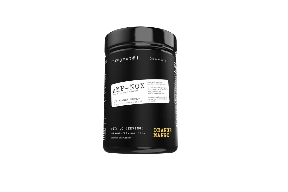 Project #1 AMP-NOX: Pre & Post Workout Powder to Boost Focus & Pump | Energizing Project #1