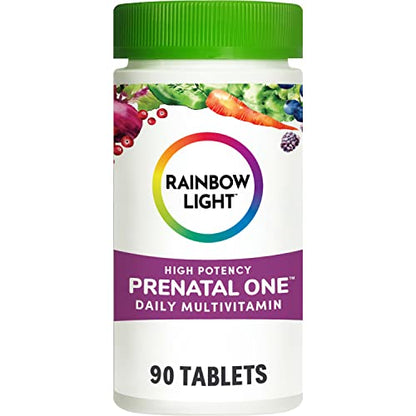 Rainbow Light High-Potency Prenatal One Multivitamin, Prenatal Health Multivitamin Rainbow Light