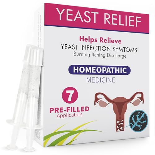 Yeast Infection Treatment for Women | 7 Pre-Filled Applicators w/ Borax | Antifungal Ointment Terramed Just Think Comfort