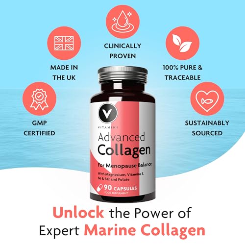 Premium Advanced Collagen Capsules for Menopause and Perimenopause – Collagen V VitaminiBuy Supplements Australia