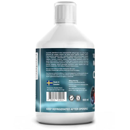 Marine Collagen 2.2 Liquid 10000mg Sugar Free Ready to Drink Berry Flavour, Hyaluronic Acid, Pure Peptide, Vitamin B5, B6, B7, C, D3 Best4GroupBuy Supplements Australia