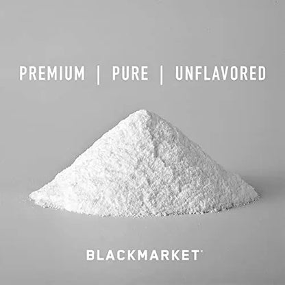 BlackMarket RAW L-Citrulline - Workout Powder Drink Mix for Men & Women, Improve Blood BlackMarket