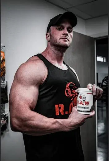 Real Anabolic Warrior / Pre-Workout Dietary Supplement/Increases Muscle Strength/Powder Real Anabolic Warrior