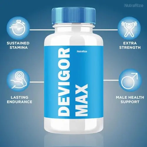 (3 Pack) Devigor Max - Devigor Max Pills for Man, Devigor Max Supplement to Promote NutraRize