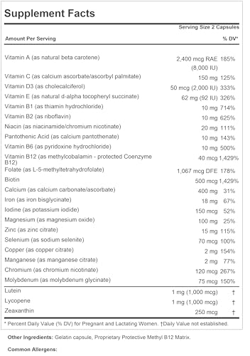 ANDREW LESSMAN Prenatal Essentials 360 Capsules - Complete Prenatal Vitamins for Women ANDREW LESSMAN