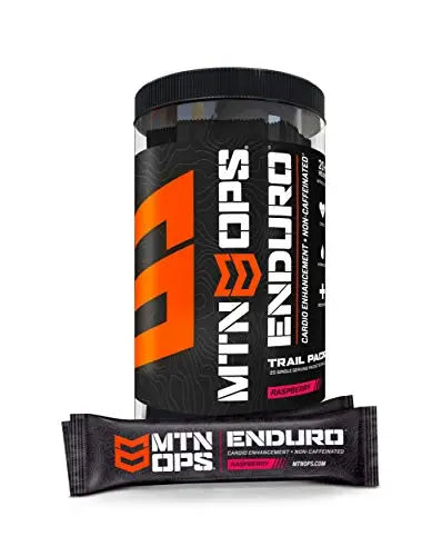 MTN OPS Enduro Trail Packs Nitric Oxide Supplement & Stim-Free Pre Workout - 20 Servings MTN OPS