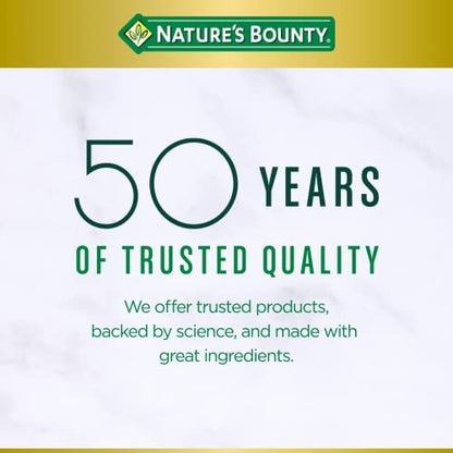 Nature's Bounty Essential Prenatal Gummies, Folic Acid and Iodine, Omega 3 and DHA, 50 Count Nature's Bounty Optimal Solutions